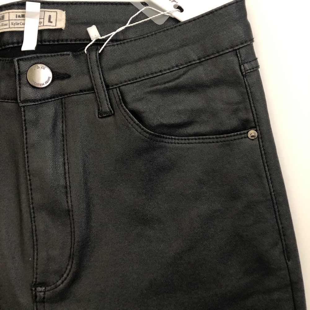 [ I&M JEANS] Coated Stretch Leggings - Picture 8 of 9